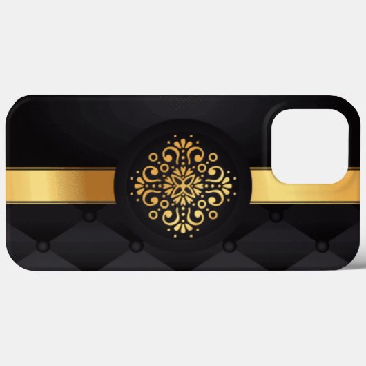 iPhone Case Goud (Achterkant (horizontaal))