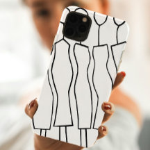 iPhone Case (Handgetekende vrouwen 02)