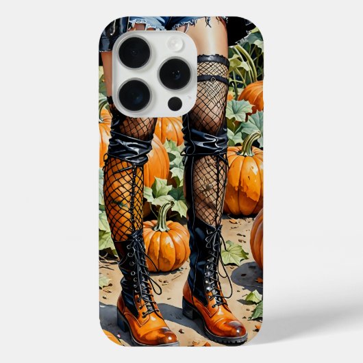 iPhone case herfst laarzen (Achterkant)