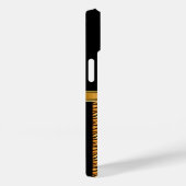 iPhone Case-Hoesje Gold Black Case-Mate iPhone Case (Achterkant / Rechts)