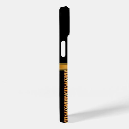 iPhone Case-Hoesje Gold Black Case-Mate iPhone Case (Achterkant / Rechts)