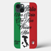 iphone case italië laarsvlag liefde (Achterkant)