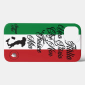 iphone case italië laarsvlag liefde (Achterkant (horizontaal))