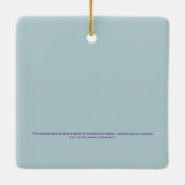 iPhone Case Keramisch Ornament (Achterkant)