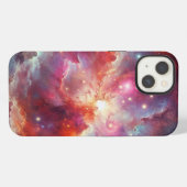 iPhone Case Kosmische Kleuren iPhone Hoesje (Achterkant horizontaal)