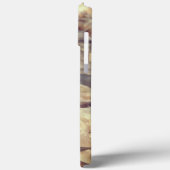 iPhone Case - Kwartz in Petrified Log 3 Red (Achterkant / Links)