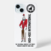 IPhone case - Lumberman Design met logo (Achterkant)