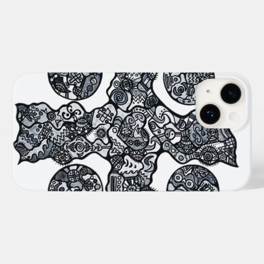 iPhone Case-Mate iPhone Case (Achterkant (horizontaal))