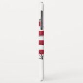 iPhone case met Amerikaanse vlag sunflower, 4 juli (Achterkant/links)