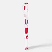  iPhone Case met Cat Paw Prints (Achterkant / Links)