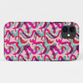 iPhone-case met kronkelende lijnen Case-Mate iPhone Case (Achterkant (horizontaal))
