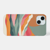 iPhone Case Mountain Scape voor iPhone 15 (Achterkant horizontaal)