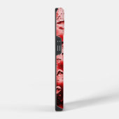 iPhone Case - Original Raindrop Art - Red iPhone Hoesje (Rechterkant)