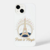 iPhone Case - Paris Elegant Eiffel Tower iPhone Hoesje (Achterkant)