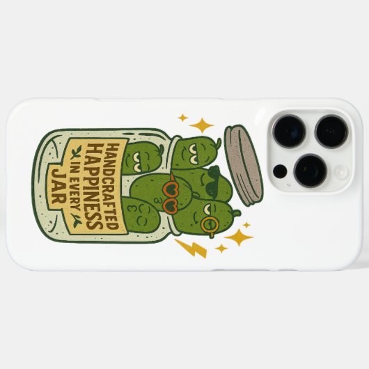 iPhone case - Pickles (Achterkant (horizontaal))