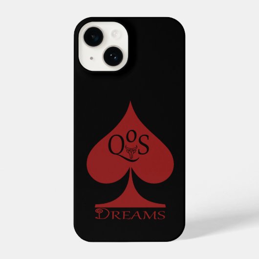 iPhone Case Queen of Spades BBC Vixen QoS Hoesje (Achterkant)