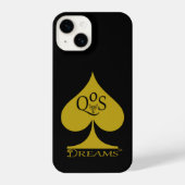 iPhone Case Queen of Spades Femdom QoS iPhone Hoesje (Achterkant)