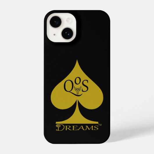 iPhone Case Queen of Spades Femdom QoS iPhone Hoesje (Achterkant)