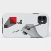 iPhone case SE/5/5s (Hand) [Russian Avant-gardee] (Achterkant (horizontaal))