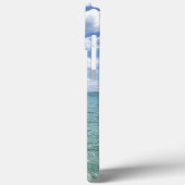 iPhone case sea beach and beautiful sky (Achterkant / Links)