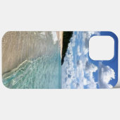 iPhone case sea beach and beautiful sky (Achterkant (horizontaal))