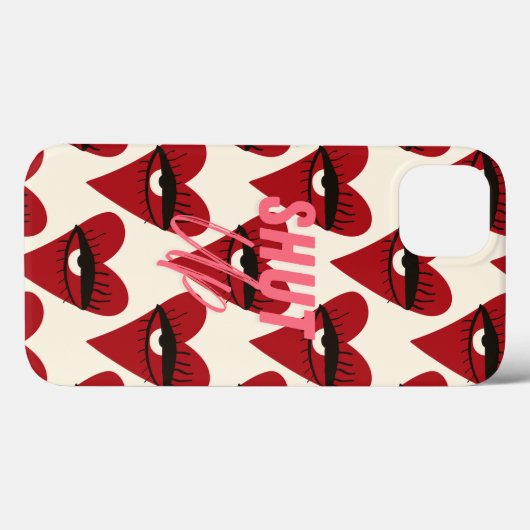 iPhone case- Shut Up. Case-Mate iPhone Case (Achterkant (horizontaal))