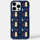 IPhone Case Sterrennacht Knife Keyhole Pattern (Achterkant)