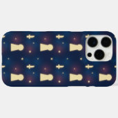 IPhone Case Sterrennacht Knife Keyhole Pattern (Achterkant (horizontaal))