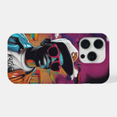 Iphone Case - Street graffiti art RAP and Hip Hop Hoesje (Achterkant horizontaal)