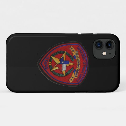 Iphone Case Texas Highway Patrol Patch (Achterkant (horizontaal))