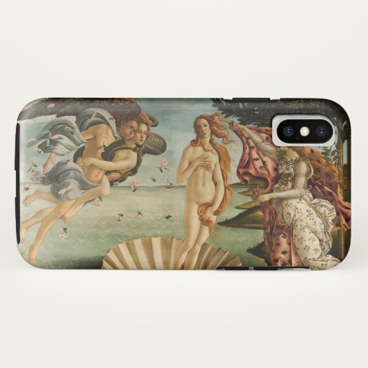 iPhone Case The Birth of Venus Sandro Botticelli (Achterkant (horizontaal))