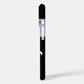 iPhone Case Trend Abstracte Lavendel Violet (Achterkant / Links)