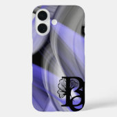 iPhone Case Trend Abstracte Lavendel Violet (Achterkant)