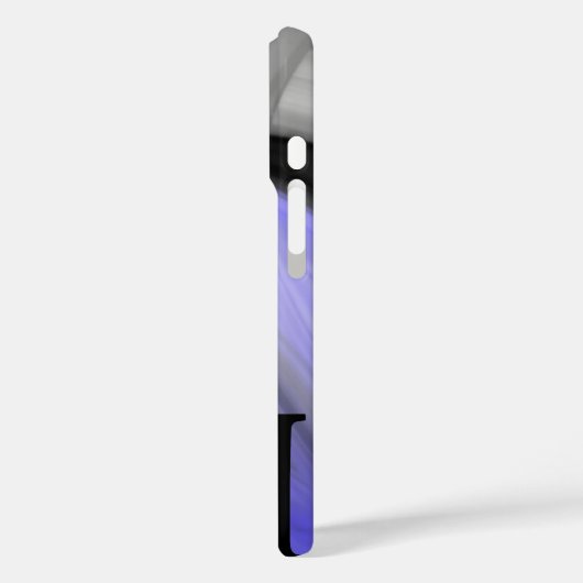 iPhone Case Trend Abstracte Lavendel Violet (Achterkant / Links)