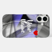 iPhone Case Trend Abstracte Lavendel Violet (Achterkant (horizontaal))