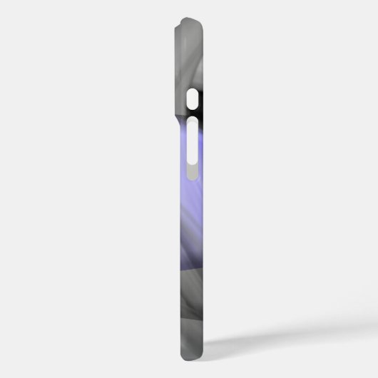 iPhone Case Trend Abstracte Lavendel Violet (Achterkant / Links)