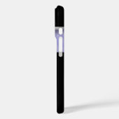 iPhone Case Trend Abstracte Lavendel Violet (Achterkant / Links)