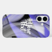 iPhone Case Trend Abstracte Lavendel Violet (Achterkant (horizontaal))