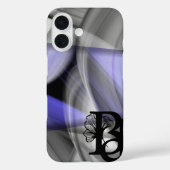 iPhone Case Trend Abstracte Lavendel Violet (Achterkant)