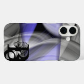 iPhone Case Trend Abstracte Lavendel Violet (Achterkant (horizontaal))