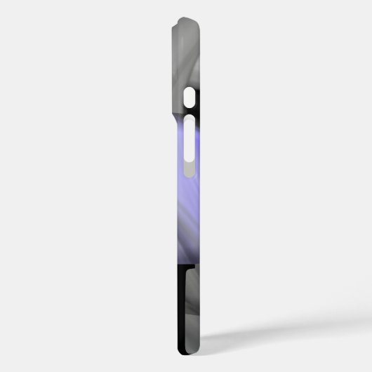 iPhone Case Trend Abstracte Lavendel Violet (Achterkant / Links)