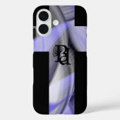 iPhone Case Trend Abstracte Lavendel Violet (Achterkant)