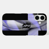 iPhone Case Trend Abstracte Lavendel Violet (Achterkant (horizontaal))