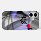 iPhone Case Trend Abstracte Lavendel Violet (Achterkant (horizontaal))
