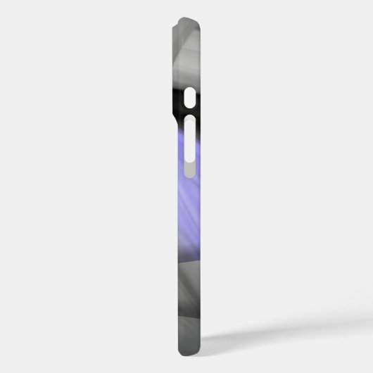 iPhone Case Trend Abstracte Lavendel Violet (Achterkant / Links)