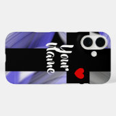 iPhone Case Trend Abstracte Lavendel Violet (Achterkant (horizontaal))