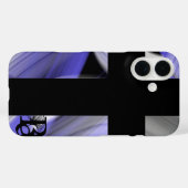 iPhone Case Trend Abstracte Lavendel Violet (Achterkant (horizontaal))