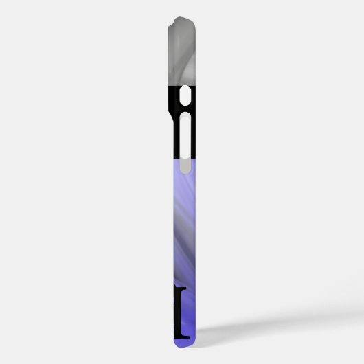 iPhone Case Trend Abstracte Lavendel Violet (Achterkant / Links)