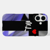 iPhone Case Trend Abstracte Lavendel Violet (Achterkant (horizontaal))