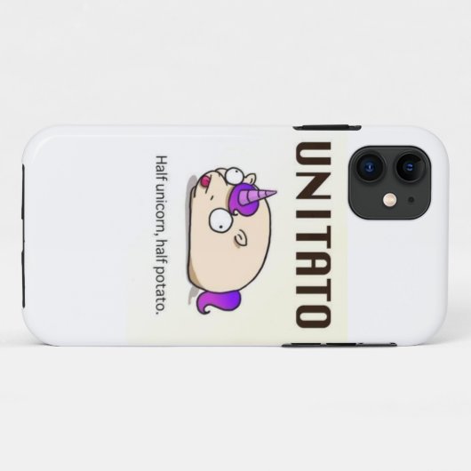 Iphone case - unitato (Achterkant (horizontaal))